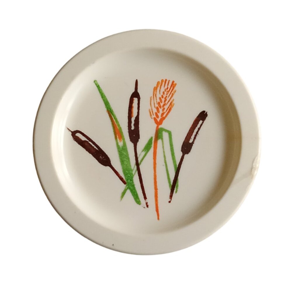 Vintage Irwin Kids Plastic Cattail Toy Doll Plate - Picture 5 of 8